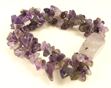 SKU 3056 - a Amethyst Bracelets Jewelry Design image