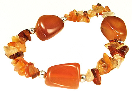 SKU 3065 - a Carnelian Bracelets Jewelry Design image