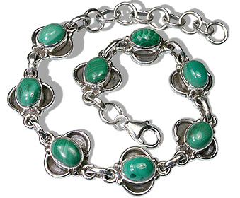 SKU 433 - a Malachite Bracelets Jewelry Design image