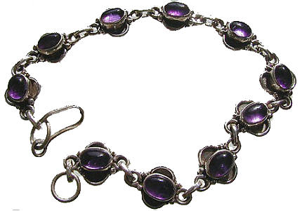 SKU 435 - a Amethyst Bracelets Jewelry Design image