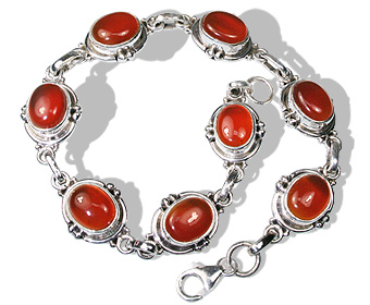 SKU 471 - a Carnelian Bracelets Jewelry Design image