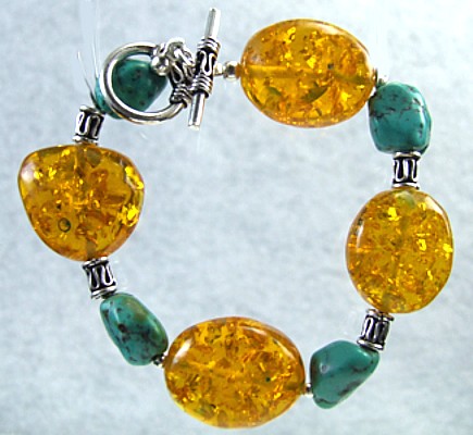 SKU 474 - a Turquoise Bracelets Jewelry Design image