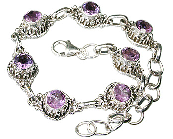SKU 477 - a Amethyst Bracelets Jewelry Design image
