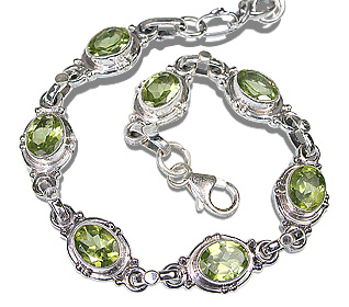 SKU 488 - a Peridot Bracelets Jewelry Design image