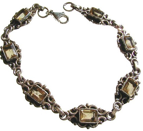 SKU 502 - a Citrine Bracelets Jewelry Design image