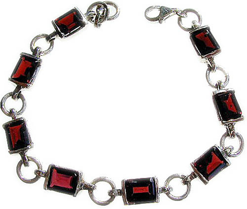 SKU 504 - a Garnet Bracelets Jewelry Design image