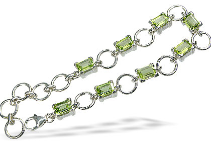 SKU 506 - a Peridot Bracelets Jewelry Design image