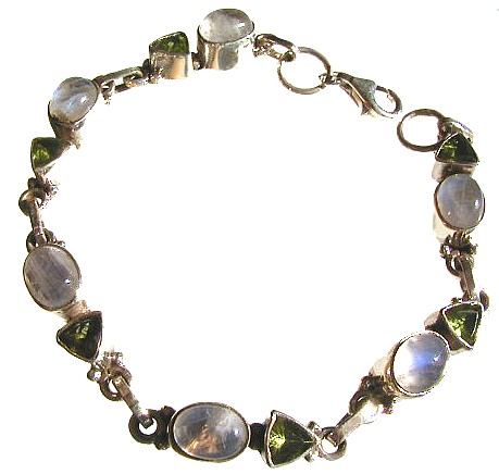 SKU 507 - a Peridot Bracelets Jewelry Design image