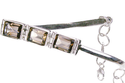 SKU 509 - a Smoky Quartz Bracelets Jewelry Design image
