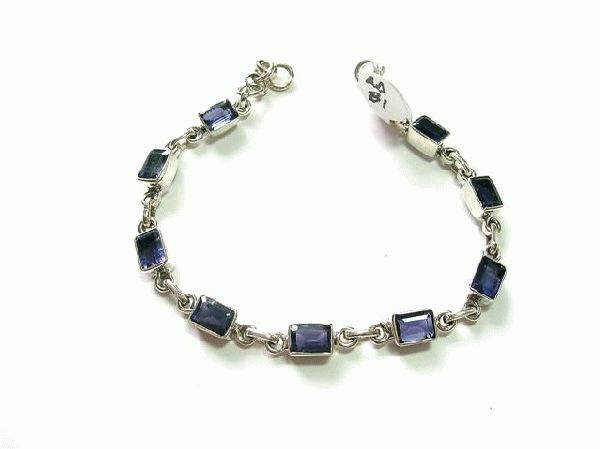 SKU 5120 - a Iolite Bracelets Jewelry Design image