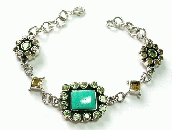 SKU 5125 - a Turquoise Bracelets Jewelry Design image