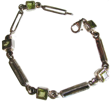 SKU 515 - a Peridot Bracelets Jewelry Design image