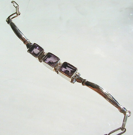 SKU 518 - a Amethyst Bracelets Jewelry Design image