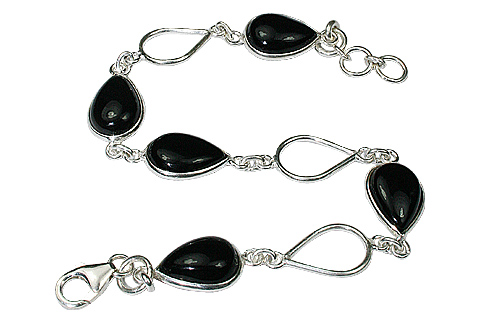 SKU 535 - a Black Onyx Bracelets Jewelry Design image