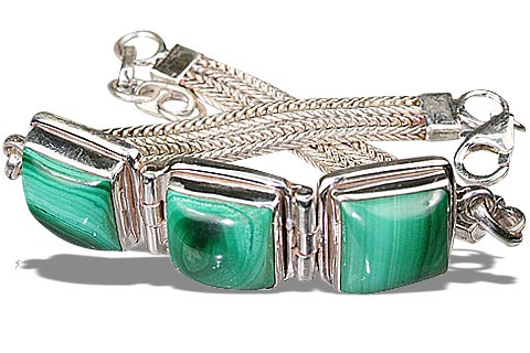 SKU 6823 - a Malachite Bracelets Jewelry Design image