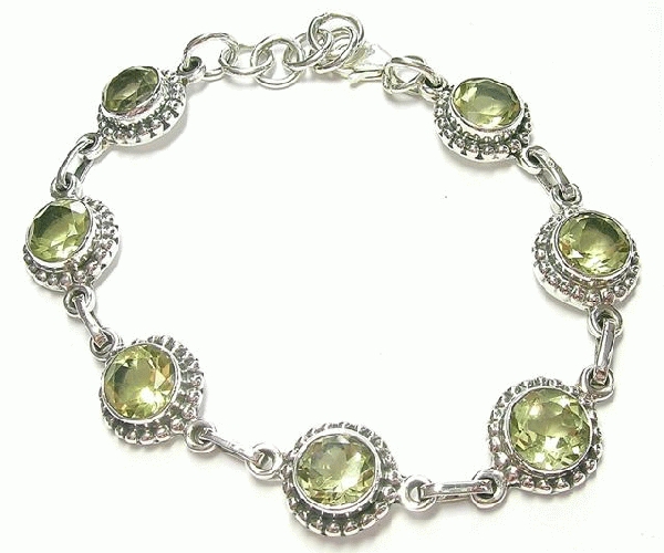 SKU 6900 - a Lemon Quartz Bracelets Jewelry Design image