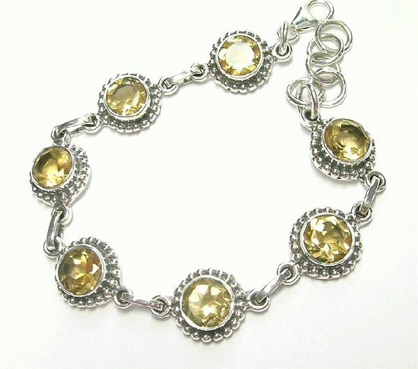 SKU 6908 - a Citrine Bracelets Jewelry Design image