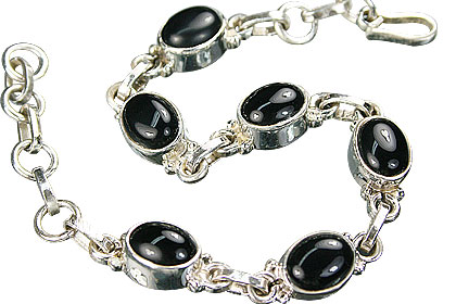 SKU 7345 - a Onyx Bracelets Jewelry Design image