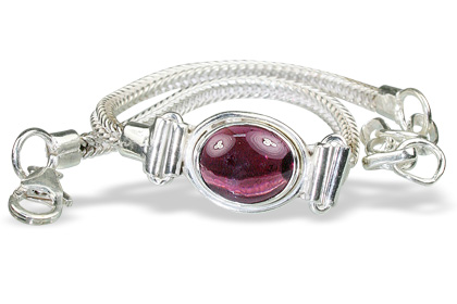 SKU 7347 - a Garnet Bracelets Jewelry Design image