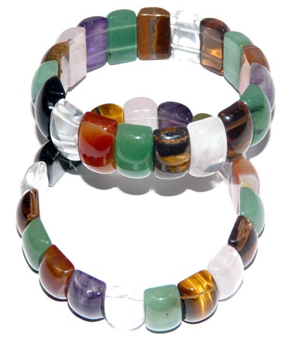 SKU 7482 - a Multi-stone Bracelets Jewelry Design image