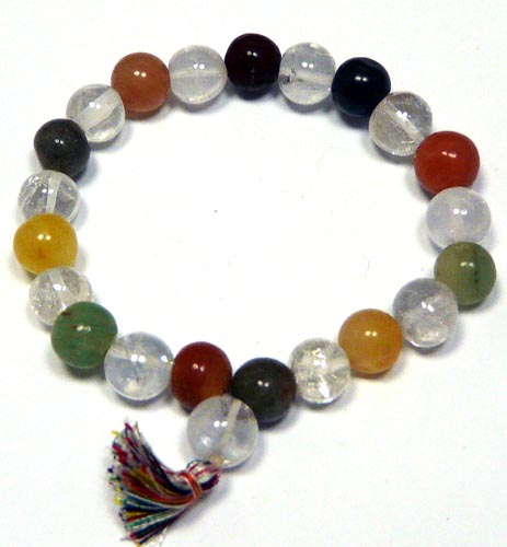 SKU 7493 - a Multi-stone Bracelets Jewelry Design image