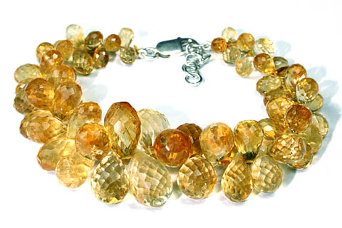 SKU 7730 - a Citrine Bracelets Jewelry Design image