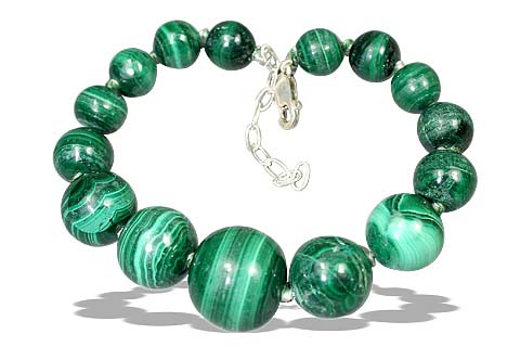 SKU 7733 - a Malachite Bracelets Jewelry Design image