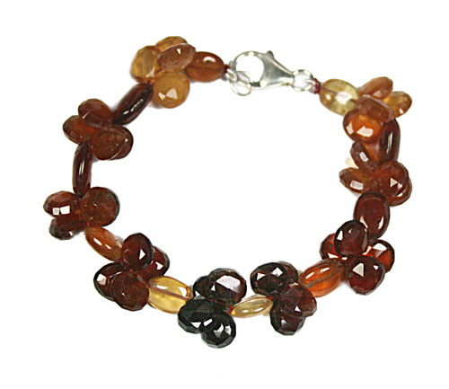 SKU 7765 - a Smoky Quartz Bracelets Jewelry Design image