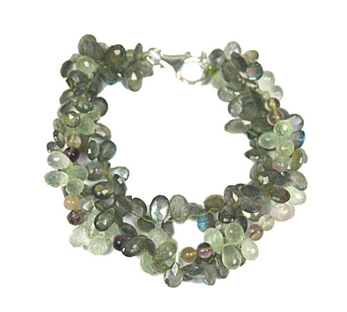 SKU 7766 - a Prehnite Bracelets Jewelry Design image