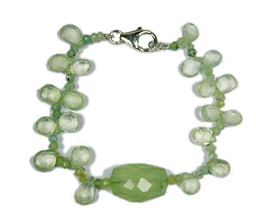 SKU 7769 - a Prehnite Bracelets Jewelry Design image