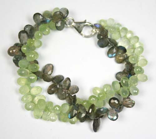 SKU 7771 - a Prehnite Bracelets Jewelry Design image