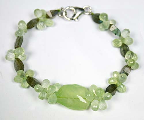 SKU 7778 - a Prehnite Bracelets Jewelry Design image