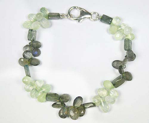 SKU 7781 - a Prehnite Bracelets Jewelry Design image