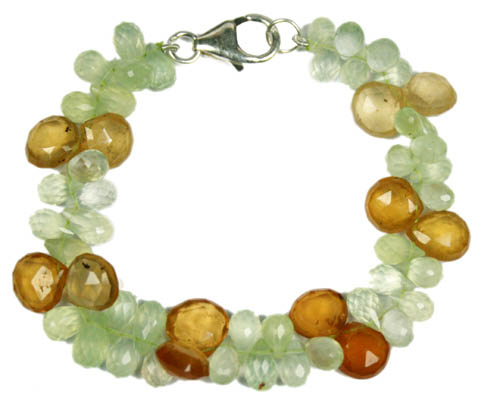 SKU 7786 - a Prehnite Bracelets Jewelry Design image