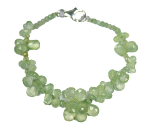 SKU 7787 - a Prehnite Bracelets Jewelry Design image