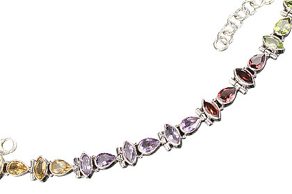 SKU 801 - a Multi-stone Bracelets Jewelry Design image