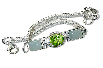 SKU 803 - a Peridot Bracelets Jewelry Design image