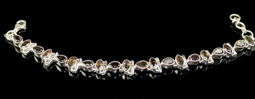 SKU 8048 - a Smoky Quartz Bracelets Jewelry Design image