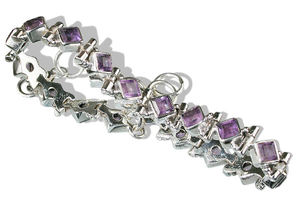 SKU 8109 - a Amethyst Bracelets Jewelry Design image