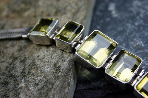 SKU 8113 - a Lemon Quartz Bracelets Jewelry Design image
