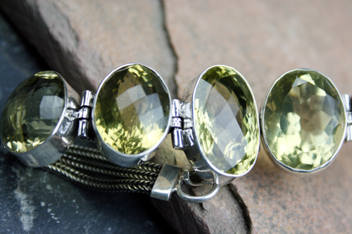 SKU 8121 - a Lemon Quartz Bracelets Jewelry Design image