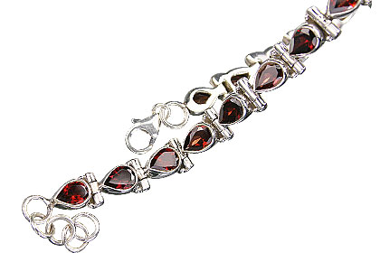 SKU 8122 - a Garnet Bracelets Jewelry Design image