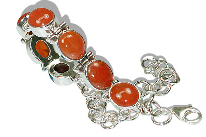 SKU 8139 - a Carnelian Bracelets Jewelry Design image