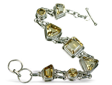 SKU 8143 - a Citrine Bracelets Jewelry Design image