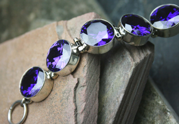 SKU 8145 - a Cubic zirconia Bracelets Jewelry Design image