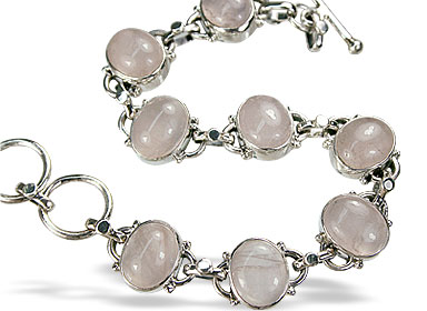 SKU 8146 - a Rose quartz Bracelets Jewelry Design image
