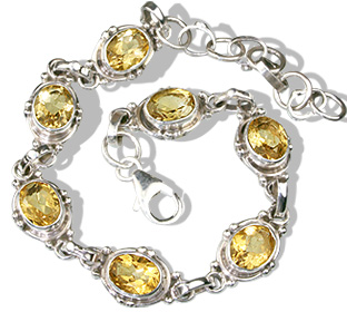 SKU 830 - a Citrine Bracelets Jewelry Design image