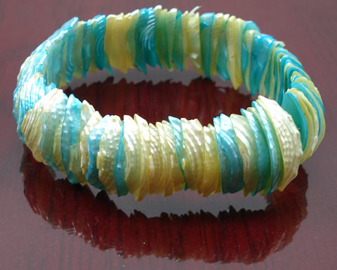 SKU 8432 - a Shell Bracelets Jewelry Design image