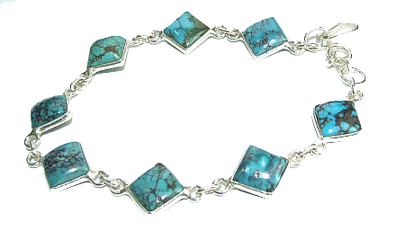 SKU 8911 - a Turquoise Bracelets Jewelry Design image