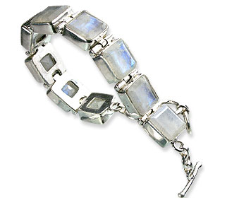SKU 8996 - a Moonstone Bracelets Jewelry Design image